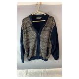 Eaton Birkdale size large zip-up sweater with