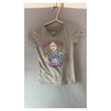 Grey Frozen 2 short sleeve T-shirt, size medium