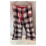 Plaid No Boundaries pajama bottoms, size extra