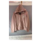 Pink Roots Canada full-zip hoodie, size medium,