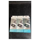 Three Bluetooth car chargers with dual USB ports,