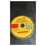 Lynx 5ï¿½ x .045ï¿½ x 7/8ï¿½ cutting discs for steel