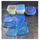 Collection of  plastic food storage