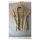 International Inc. beige short-sleeve