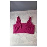 George pink seamless sports bra made with Active