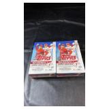 Two Topps Baseball 2022 Series 1 boxes