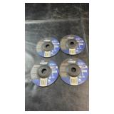 Four Norton Gemini Long Life grinding wheels for