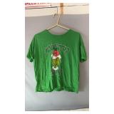 Bright green Grinch short-sleeve T-shirt, size