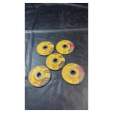 Five DeWalt DW8434 Type 27 cutting/grinding