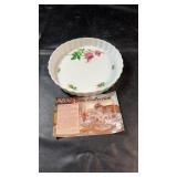 White ceramic serving dish from the Royal Jory