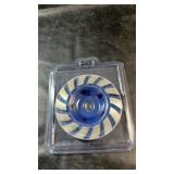 Diamond grinding cup wheel in plastic storage