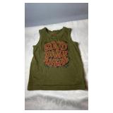 Green Cat & Jack sleeveless tank top, size 3T,