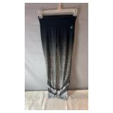 Gray and black Just Active leggings, size 14,