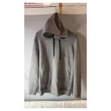 Gray GapFit pullover hoodie, size medium,