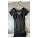 EN Focus Studio black fitted dress, size 4,