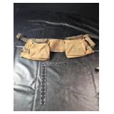 Leather Tool Belt & Carpenter SquareBrown