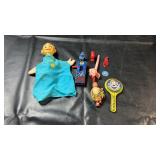 Collection of older toys and novelty pieces
