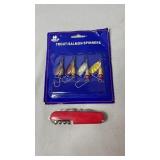 Package of four Angler Tackle trout/salmon