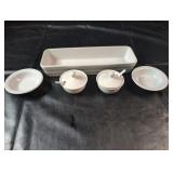 White Ceramic Serving Dishes White ceramic