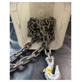 Ben-Mor 10' Grade 30 Utility Chain with Hook10