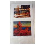 Pair of Tom Thomson limited-edition art prints
