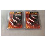 Two Blaze 3-piece premium casting spoon packs