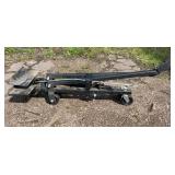 Incomplete Low-profile rolling lift jack with