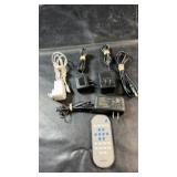 Philips remote control accompanied by several