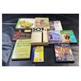 Mixed collection of books, DVDs and reference