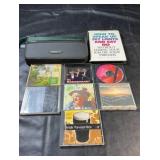 Collection of music CDs featuring Celtic and