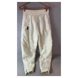 White Ispo pants, size medium, with elastic waist