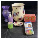 Collection of hair and bathroom accessories