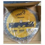 Lynx 7-1/4ï¿½ framing circular saw blades with 40