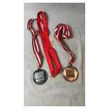 Three WCAF Soapbox Derby 2014 senior award medals