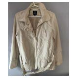 Light beige Reitmans womenï¿½s lightweight jacket,