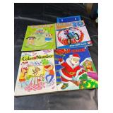Four childrenï¿½s activity books including Crazy