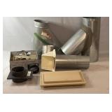 Collection of heating and ventilation components