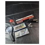 Stapler, Drafting Tools & Magnifying GlassDesk