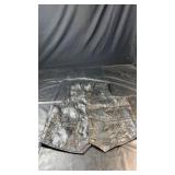Black genuine leather vest by Navarre Leather