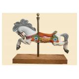 Parker "Jumper" carousel horse with jewels