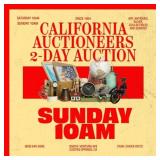 SUNDAY BEGINS 10AM with LOT 300