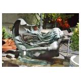 Bronze Garden" Mermaid" sculpture 36" X 28" X 14"