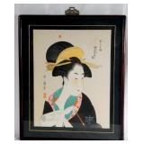 Woodblock print by Kitagawa Utamaro