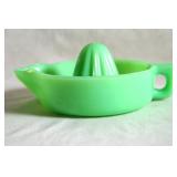 McKee Glass Sunkist "Jadeite " Reamer