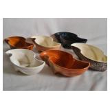 Sunkist Mid-Century Bowls by Van Nuys Pottery