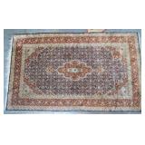 Silk Kashan rug