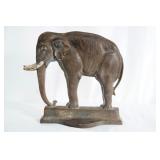 Antique Elephant Cast iron door Stop