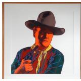 Andy Warhol 1986 Screen Print - John Wayne