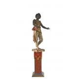 19th Century Venetian Polychrome Blackamoor