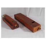 Two Wood train whistles